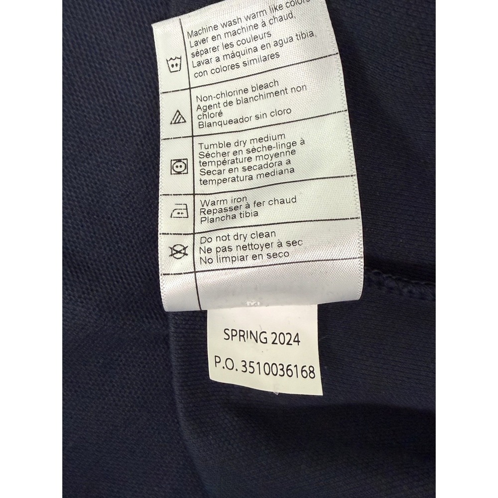 Carhartt NWT Men's Navy Blue 2XL Polo Loose Fit Short Sleeve Pocket Shirt - Picture 8 of 10